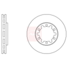 Apec Brake Disc DSK2100 thumbnail