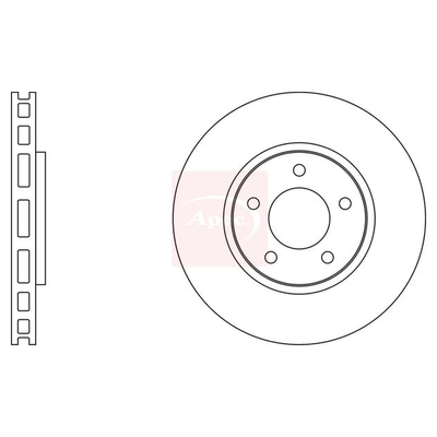 Apec Brake Disc DSK2106
