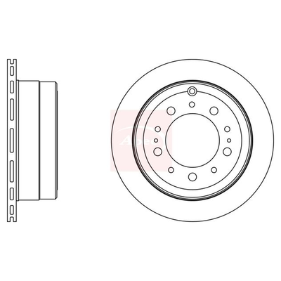 Apec Brake Disc DSK2107