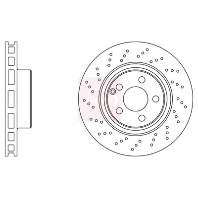 Apec Brake Disc DSK2108