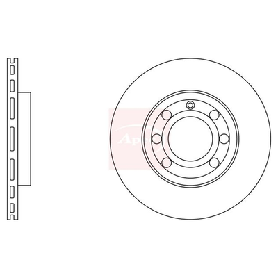 Apec Brake Disc DSK2114