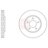 Apec Brake Disc DSK2118 thumbnail
