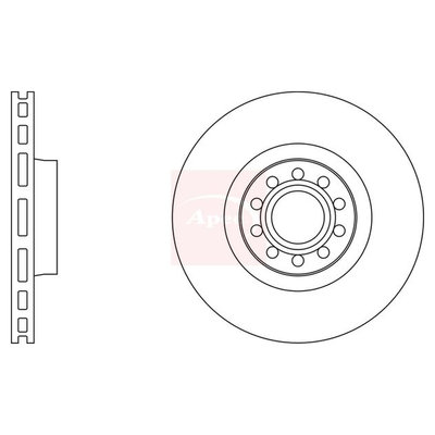 Apec Brake Disc DSK2119