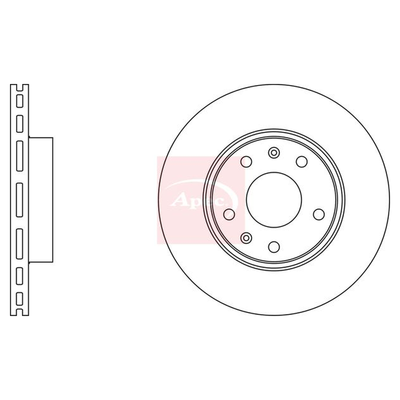 Apec Brake Disc DSK2120
