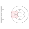 Apec Brake Disc DSK2125 thumbnail