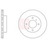 Apec Brake Disc DSK212 thumbnail