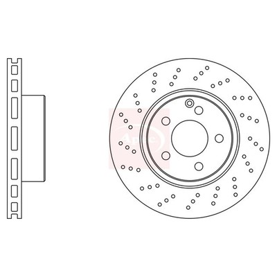 Apec Brake Disc DSK2132