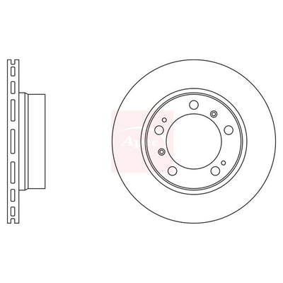 Apec Brake Disc DSK2139