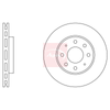 Apec Brake Disc DSK2142 thumbnail