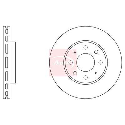 Apec Brake Disc DSK2142