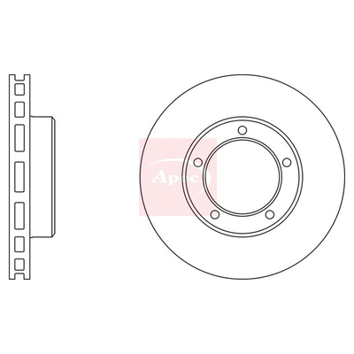 Apec Brake Disc DSK2149