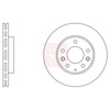 Apec Brake Disc DSK2150 thumbnail