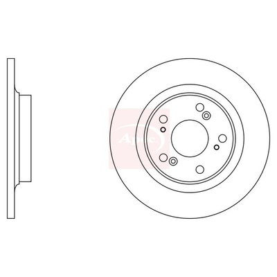 Apec Brake Disc DSK2154