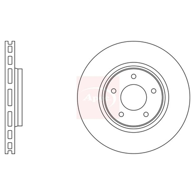 Apec Brake Disc DSK2170