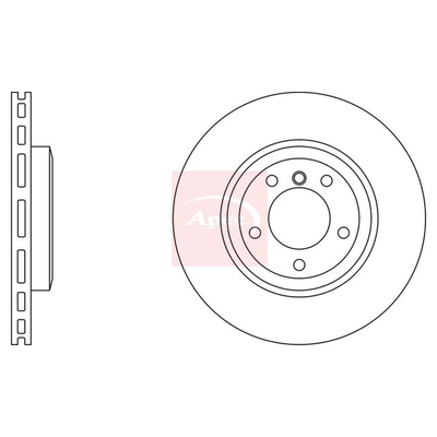 Apec Brake Disc DSK2181