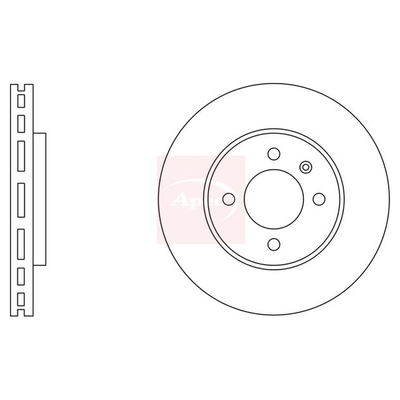 Apec Brake Disc DSK2187