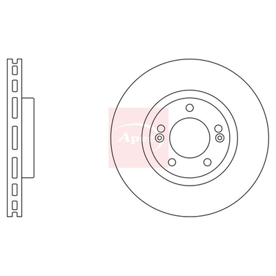 Apec Brake Disc DSK2190