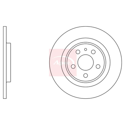 Apec Brake Disc DSK2192