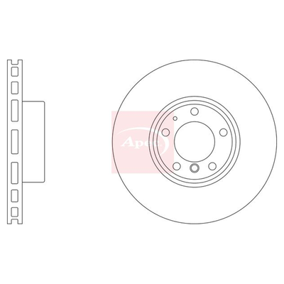 Apec Brake Disc DSK2199