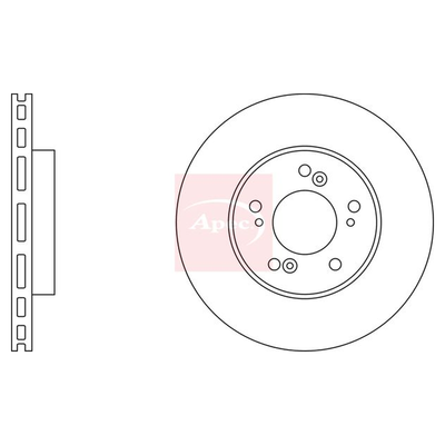 Apec Brake Disc DSK2204