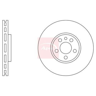 Apec Brake Disc DSK2205