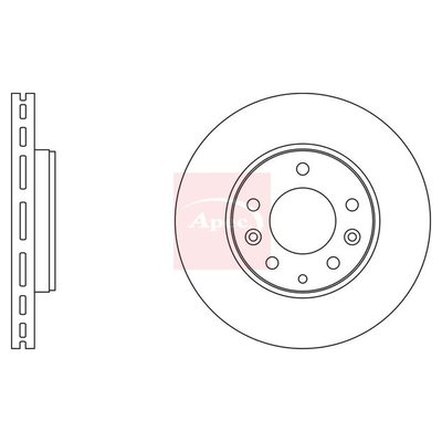 Apec Brake Disc DSK2206
