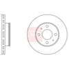 Apec Brake Disc DSK2214 thumbnail