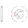 Apec Brake Disc DSK2216 thumbnail