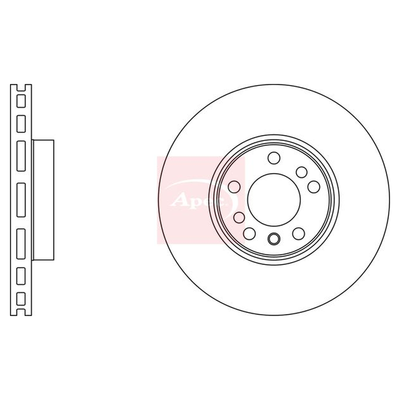 Apec Brake Disc DSK2223