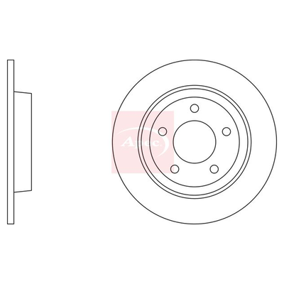 Apec Brake Disc DSK2226