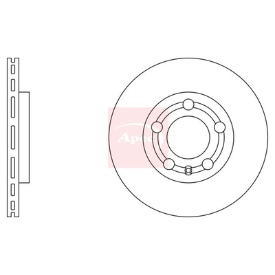 Apec Brake Disc DSK2230