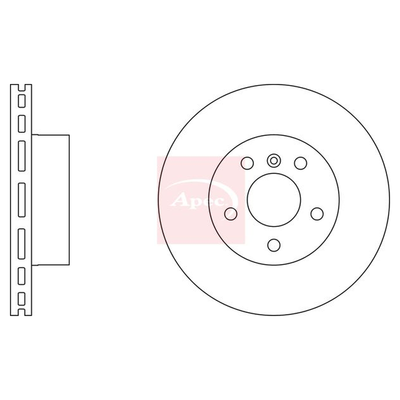 Apec Brake Disc DSK2236