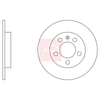 Apec Brake Disc DSK2239 thumbnail