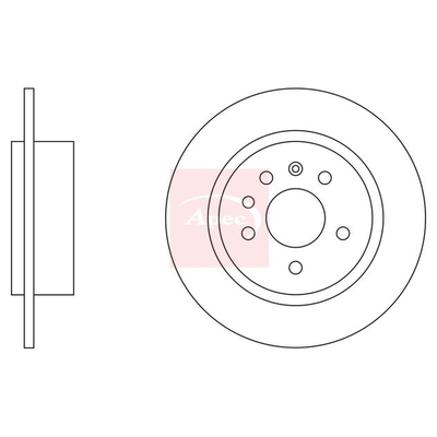 Apec Brake Disc DSK2240