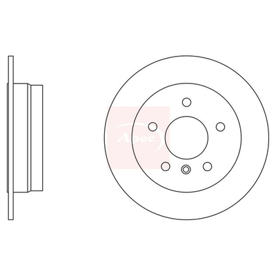 Apec Brake Disc DSK2241