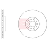 Apec Brake Disc DSK2250 thumbnail