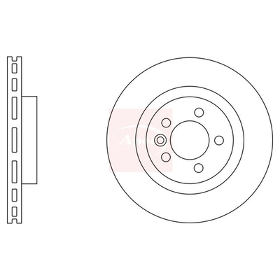 Apec Brake Disc DSK2254