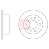 Apec Brake Disc DSK2259 thumbnail