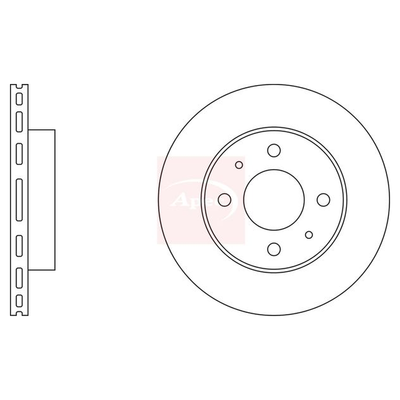 Apec Brake Disc DSK226