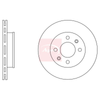 Apec Brake Disc DSK2271 thumbnail