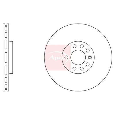 Apec Brake Disc DSK2275