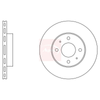 Apec Brake Disc DSK227 thumbnail