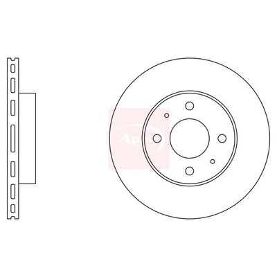 Apec Brake Disc DSK227