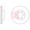Apec Brake Disc DSK2280 thumbnail