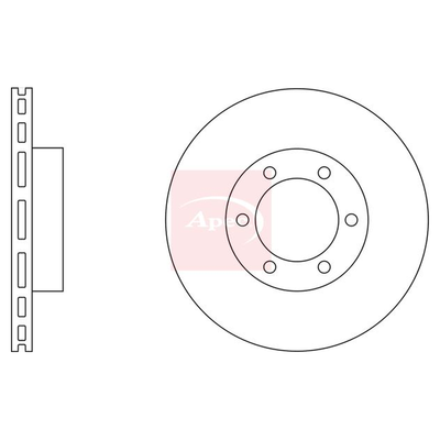 Apec Brake Disc DSK2280