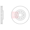 Apec Brake Disc DSK2285 thumbnail