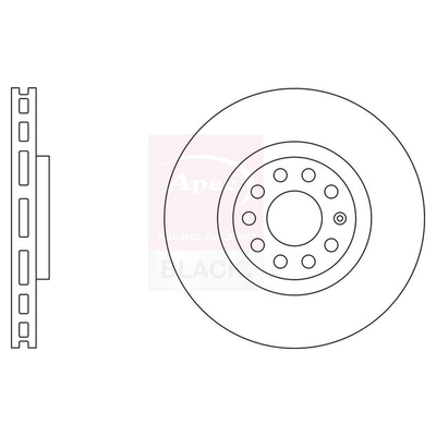 Apec Brake Disc DSK2285B