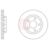 Apec Brake Disc DSK2293 thumbnail