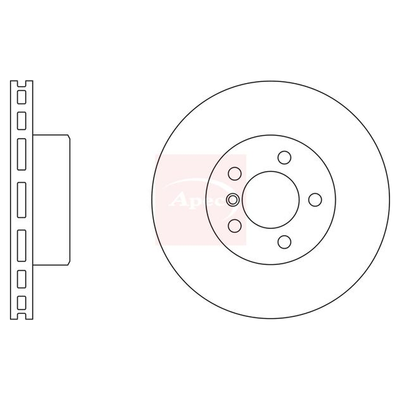 Apec Brake Disc DSK2299