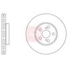 Apec Brake Disc DSK2304 thumbnail